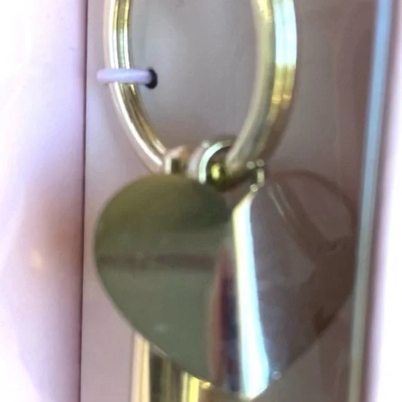 Kate Spade New York Ink Pen Key Fob black Ink Keychain Pen, Autumn Dot NEW - Picture 3 of 5